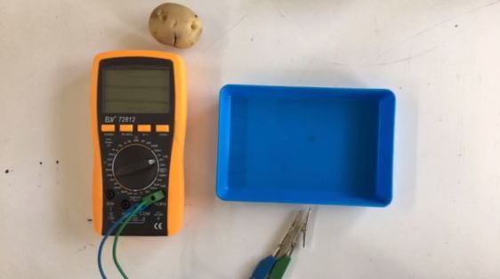 Kartoffel Batterie Versuch